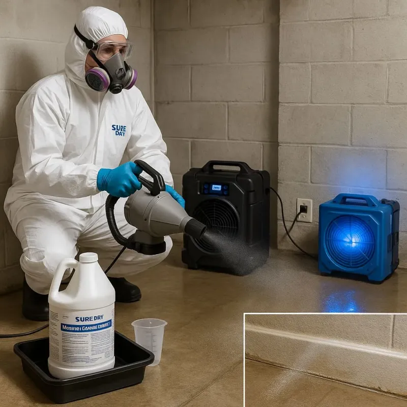 Sanitization and Odor Removal process in Whitesboro, NJ