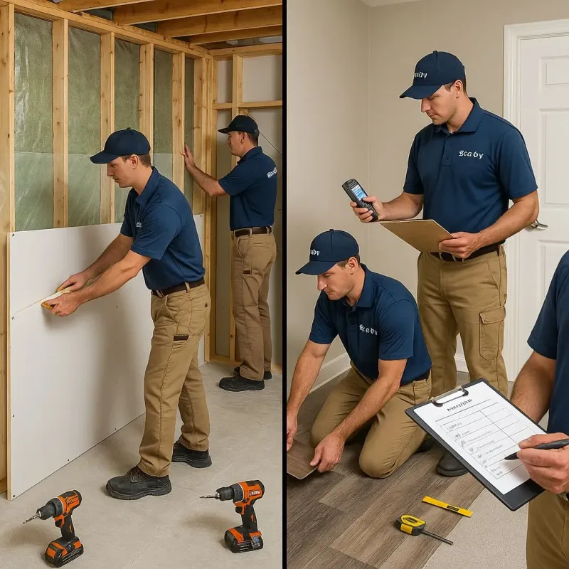 Repairs and Reconstruction process in Whitesboro, NJ